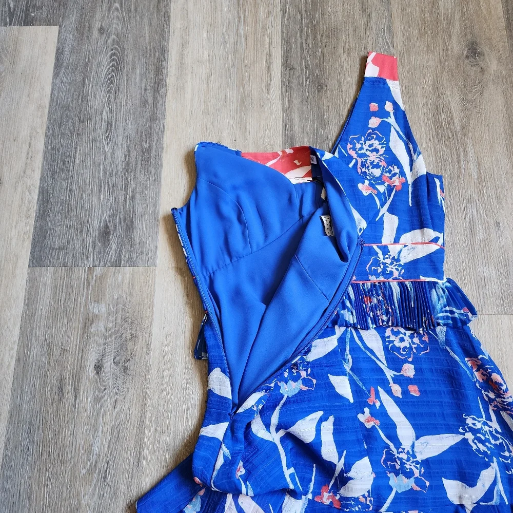 TANYA TAYLOR PARROT TULIP EVA DRESS - Picture 9 of 12